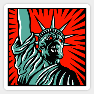 Martian Liberty Sticker